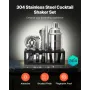 Cocktail Shaker Set 13 pcs bar værktøjer rustfrit stål