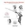 Car Cleaning Gun, 6-9.2 Bar High-Pressure Air Blow Gun with 2 Set Nozzles, 360° Rotating Nozzle for Complete Cleaning, Quickly B