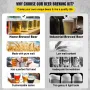 Electric Brewing System, 8 Gal/30 L, All-in-One Home Beer Brewer with Auto/Manual-Mode Panel, Mash Boil Device with 100-2500W Po