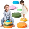 Kids Balance Stepping Stones Sensory Obstacle Course 6 PCS Outdoor Indoor