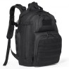 Taktisk rygsæk 25L Militær rygsæk med Molle Mode & Sponge Pad Black