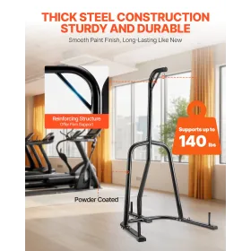 Tungt punching pose ramme boksning stansestand stål til gymnastiksal