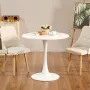 31.5 i runde spisebord træ køkkenbord til 2-4 person (kun tabel)