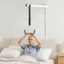 Trapeze Bar for Bed Mobility, Heavy-Duty Steel Free Standing Trapeze Bar 250 LBS Weight Capacity, Hospital Bed Pull Up Assist fo