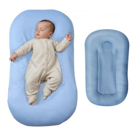 Baby Lounger Baby Nest Sleeper for Newborn 100% Cotton Soft Infant Lounger