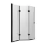 Badekarsbrusedør 51 tommer B x 56 tommer H Rammeløs, foldbar