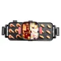 Hot Pot with Grill, 2300W 2-in-1 Electric Smokeless Grill and Hot Pot, Removable Shabu-shabu Hotpot with Non-stick Pan, Separate