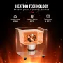 RA Sonic Cleaner Rengøringsmaskine med kurvvarmer og timer 60W