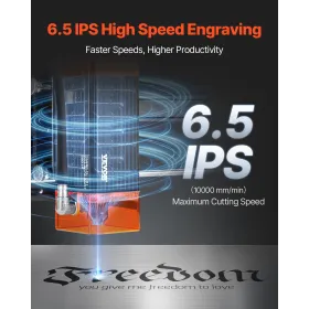 Laser Engraver Laser Engraving Machine 5W Compressed Spot Eye Protection