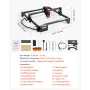 Laser Engraver, 5W Output, Laser Engraving Cutter Machine, 14.9 x 15.7 in/38 x 40 cm Working Area, 10000 mm/min Movement Speed, 