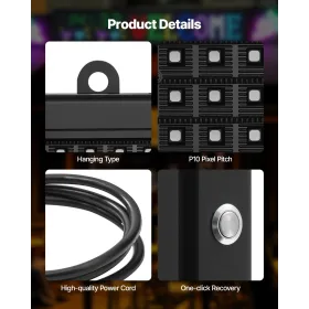 Sparkling Water Maker, Soda Maker Machine for Home Carbonating, Seltzer Water Starter Kit with 2 BPA-free 1L PET Bottles, 2 CO2