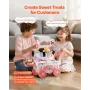 Isvogn til børn, fantasileg, isbutik til børn fra 3 år, lyserød