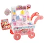 Isvogn til børn, fantasileg, isbutik til børn fra 3 år, lyserød
