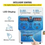 Ultrasonic Cleaner, 36kHz ~ 40kHz justerbar frekvens, 6L 220V