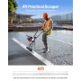 Concrete Power Screed, 4 ft Aluminum Board Straight Edge Bar Set, 4 Stroke Cement Finishing Vibrating Motor with Height Adjustab