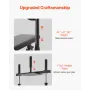 Vertical Leg Press Machine, Lower Body Special Home Gym Machine, Carbon Steel Leg Press Exercise Training Equipment, Adjustable 