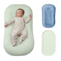 Baby Infant Lounger 100% Cotton Soft Newborn Nest Sleeper with 2 Covers