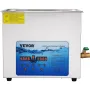 Ultrasonic Cleaner, 36KHz~40KHz Adjustable Frequency, 6L 220V, Ultrasonic Cleaning Machine with Digital Timer and Heater, Lab So