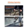Concrete Power Screed, 12 ft Aluminum Board Straight Edge Bar Set, 4 Stroke Cement Finishing Vibrating Motor with Height Adjusta