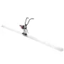 Concrete Power Screed, 12 ft Aluminum Board Straight Edge Bar Set, 4 Stroke Cement Finishing Vibrating Motor with Height Adjusta