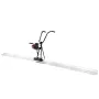 Concrete Power Screed, 12 ft Aluminum Board Straight Edge Bar Set, 4 Stroke Cement Finishing Vibrating Motor with Height Adjusta