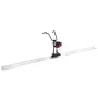 Concrete Power Screed, 12 ft Aluminum Board Straight Edge Bar Set, 4 Stroke Cement Finishing Vibrating Motor with Height Adjusta