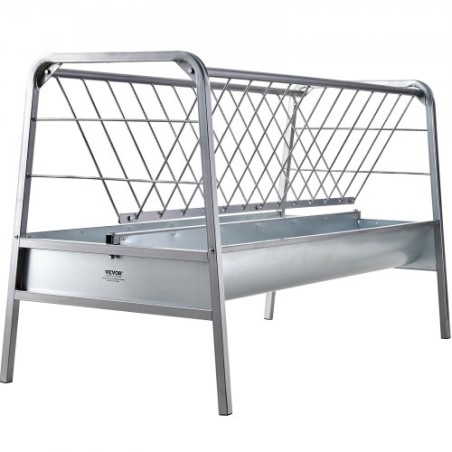 Husdyrhøfeeder 2 i 1 korn & hø feeder 80 gallon til får