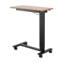 Overbed Table Mobile Bed Side Desk With Electric Lifting & 4
