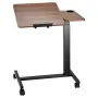 Overbed Table Mobile Bed Side Desk med flip Desktop Wheels &