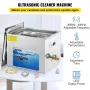Ultrasonic Cleaner, 36kHz ~ 40kHz justerbar frekvens, 15L 220V