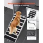 304 Stainless Steel Dog Washing Station, 127 cm Pet Grooming Tub with Non-Slip Low-Slope Ramp, Storage Drawer, Hot & Cold Faucet
