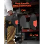 Knee Pads for Work, Extra Thick Construction Knee Pads with Foam Cushion - Pro Protection & Comfort, Work Knee Pads|Gardening Kn