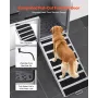 304 Stainless Steel Dog Washing Station, 127 cm Pet Grooming Tub with Non-Slip Low-Slope Ramp, Storage Drawer, Hot & Cold Faucet