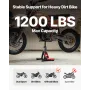 Dirt Bike Lift Stand 440 lbs Justerbar hydraulisk motorcykel