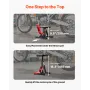 Dirt Bike Lift Stand 440 lbs Justerbar hydraulisk motorcykel