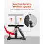 Dirt Bike Lift Stand, Motorcycle Jack Lift Stand 1200lbs Capacity and Hydraulic Lift Operation, Hoist Table Adjustable Height 9.