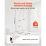 Trapeze Bar for Bed Mobility, Bed Trapeze with Clamps and Floor Stand, 250LBS Weight Capacity Pull Up Assist Bar for Elderly, Pa
