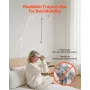 Trapeze Bar for Bed Mobility, Bed Trapeze with Clamps and Floor Stand, 250LBS Weight Capacity Pull Up Assist Bar for Elderly, Pa