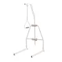 Trapeze Bar for Bed Mobility, Bed Trapeze with Clamps and Floor Stand, 250LBS Weight Capacity Pull Up Assist Bar for Elderly, Pa