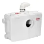 Macerator Pump, 1200W, 180 L/min(48 GPM) Flow, 33 ft/10 m Head, Macerator Sewerage Toilet Pump with 4 Water Inlets, Waste Water 