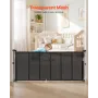 Udtrækkelig babyport 870 mm høj strækker sig til 1800 mm brede