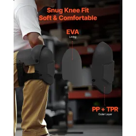 Knee Pads for Work Extra Thick for Construction Roofing Flooring Cleaning