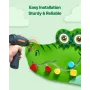 Crocodile Activity Wall Busy Board Panels 9 Aktiviteter