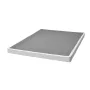 Box Spring, Queen Size Bed Frame with Washable Fabric Cloth, Heavy Duty Metal Frame for Queen Bed, 4 in Mattress Foundation, 350