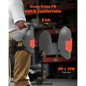 Knee Pads for Work Extra Thick for Construction Flooring Cleaning Roofing