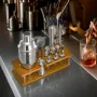 Cocktail shaker sæt 18 pcs bartender kit rustfrit stål bar
