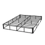 Box Spring, Queen Size Bed Frame with Washable Fabric Cloth, Heavy Duty Metal Frame for Queen Bed, 9 in Mattress Foundation, 350