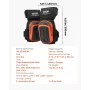 Knee Pads for Work, Extended Heavy Duty Construction Knee Pads with 2 Extension Straps, Anti-slip Foam Gel Knee Pads, Men & Wome