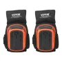 Knee Pads for Work, Extended Heavy Duty Construction Knee Pads with 2 Extension Straps, Anti-slip Foam Gel Knee Pads, Men & Wome