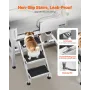 86.4 cm Stainless Steel Dog Washing Station, Pet Grooming Tub with Hot & Cold Faucet, Showerhead, Home Wash Sink, Fits Small Cat